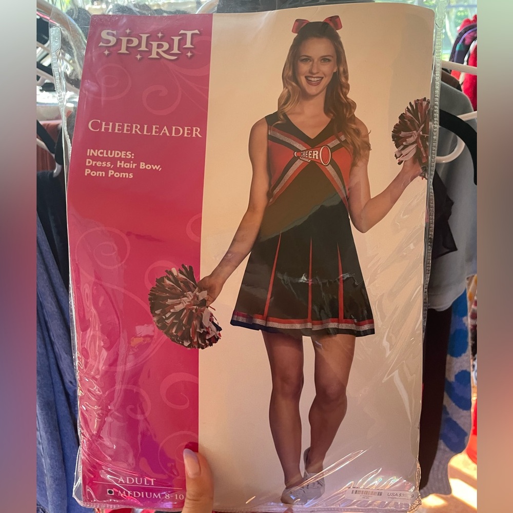 Adult Cheerleader Costume - by Spirit Halloween - Picture 9 of 13